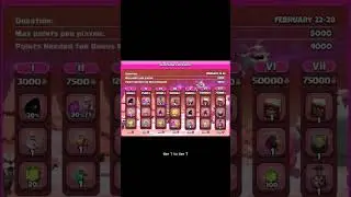 February clan game rewards 2023 #shortsfeed