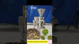 Automatic Pistachio Butter Grinding Machine | Commercial Nut Butter Production