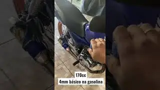 4mm b&aacute;sico na gasolina! #cg #4mm #forte #gasolina #170 #RodrigoPrepara&ccedil;&atilde;o #grs