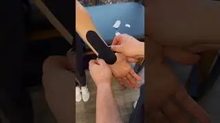 #shorts Dealing with wrist pain? K-Tape can help! 🙌
