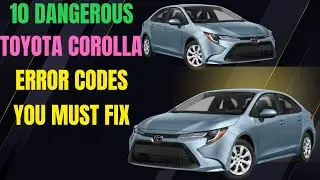 10 Toyota Corolla Error Codes That Can Destroy Your Engine  Dashboard Warning Lights Explained