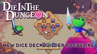 CUTE FROG ROGUELIKE? 🐸 | Die in the Dungeon
