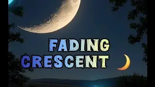 Fading Crescent 🌙 #musicallovestory #edm #vocals 