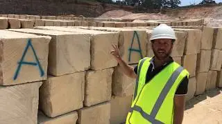 Sydney Sandstone A grade logs
