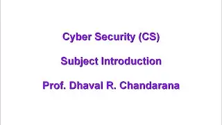CS   Subject Introduction