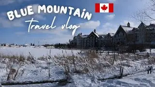 Blue Mountain Resort during winter at Collingwood, Ontario | Go pro Hero 10