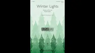 Winter Lights (3-Part Mixed Choir) - Words and Music by Audrey Snyder