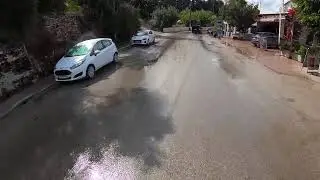 Tvisili in Zante on a showery day