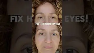 How to Lift Eyebrows Naturally | Droopy Eyelid Gone #shorts