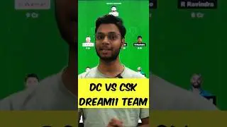 DC VS CSK Dream11 Prediction Today, DC VS CSK Dream11 Team, CSK vs DC Dream11 IPL 2024 #dream11