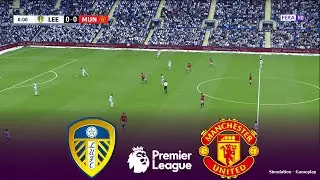 LEEDS vs MANCHESTER UNITED Live | Premier League 2026 | 04 January | Simulation PES 2021 Gameplay
