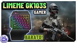 Limeme GK103S | Teclado Gamer Super Barato | Teclado Gamer Custo Benef&iacute;cio | Importe do Aliexpress