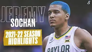 Big 12 6th Man Of The Year Jeremy Sochan 2021-22 Season Highlights