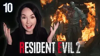 GET ME OUT OF HERE!! | Resident Evil 2 Remake - Blind Playthrough [Ep 10 - LEON ENDING]