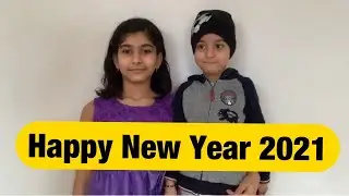 Happy New Year 2021| HNY 2021 |Germany 🇩🇪 | Priyal and Priyansh |