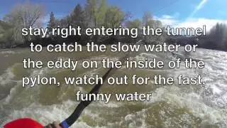 World Kayak video guide, Animas River 'town section'