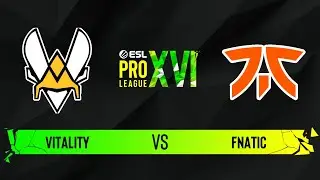 Vitality vs. fnatic - Map 3 [Mirage] - ESL Pro League Season 16 - Group A