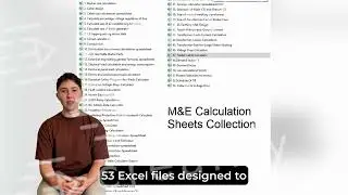 Download The Ultimate M&E Engineering Calculation Spreadsheets Collection   - 53 Excel Files