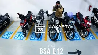 BSA C12, Motor Museum tapi enak buat harian, Pulang pergi (PP) Bekasi - Jakpus
