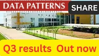 Data patterns share Q3 results,Data patterns share q3 earnings|