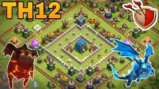 th12 trophy base 2018/coc th12 trophy pushing base 2018/th12 troll base/th12 war base/COC