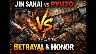 Jin Sakai vs Ryuzo &ndash; Emotional Duel | Ghost of Tsushima Gameplay