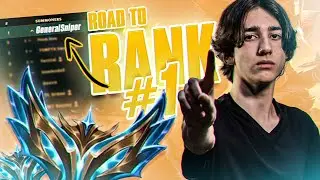 I'm Too CRACKED!! From Master to Rank 1 #1 | GeneralSniper