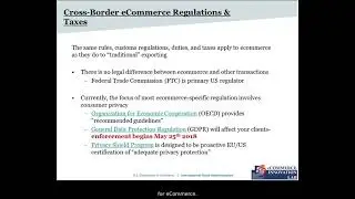 E commerce market information
