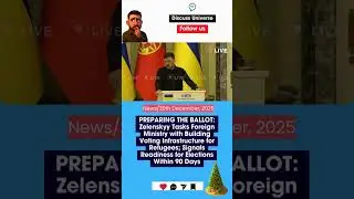 Zelenskyy Tasks Foreign Ministry with Building Voting Infrastructure for Refugees | DISCUSS