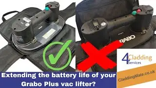 Extend the battery life of a Grabo Plus l 4 Cladding Services