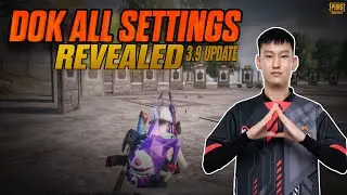 DOK BEST Sensitivity & Controls for BGMI 3.9 Update 🔱| No Recoil Settings!