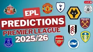 #EPL #PREMIERLEAGUE Table Predictions for 2025-26 #EPL season, who wins & Who gets Relegated
