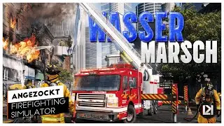 WATER MARCH! | Firefighting Simulator: The Squad Gameplay German PC | Review