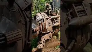 What If a Rhino Became a War Machine? An Unexpected Moment 😱
