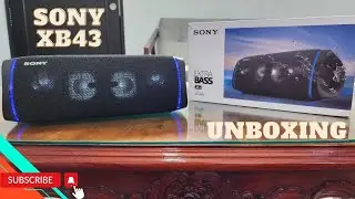 Sony Xb43 UNBOXING