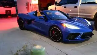 2024 BYU vs. UTAH *THE HOLY WAR* Pre-game Corvette Joyride