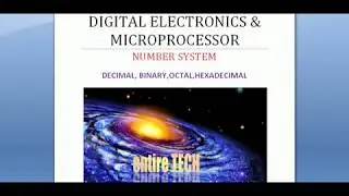 #DIGITAL ELECTRONICS #NUMBER SYSTEM (#Decimal, #Binary ,#Octal, #Hexadecimal)