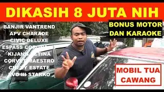 Dikasih 8 Juta Harga Mobil Bekas di Mobil Tua Cawang Lagi Banjir Vantrend Bonus Motor Dan Karaoke