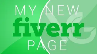 New Fiverr Gig Is Live