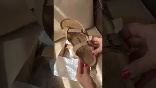 Unboxing of this Birkenstock look for less #ltkfind #amazonfashionfinds #unboxingvideo #sandals