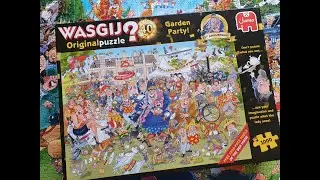 Wasgij Original 40 Garden Party solution