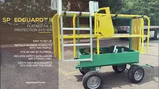 SpeedGuard&trade; II Flatbed Fall Protection System - Installation