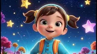 Twinkle Twinkle Little Star in Unicorn Sky Adventure | Magical Kids Lullaby | Sparkling Sky Journey