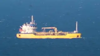 Boat Navigation On The Horison Sea ( Houcine Emulate ) 4K UHD