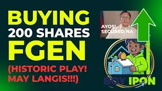 Buying FGEN - First Gen 200 shares | Malampaya Natural Gas New Discovery!