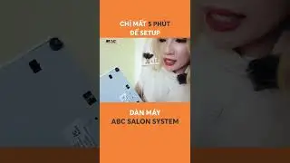 Chỉ mất 5 ph&uacute;t để set up POS ABC Salon System?