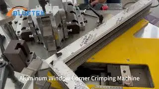 Aluminum window door corner crimping machine price