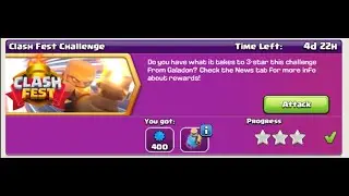 How to attack clash fest challenge
