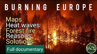 The biggest wildfire in Europe - 2023 | Burning Greece | Heat waves in Europe - Wild World TV