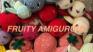 🍎🍋🫐 I Crocheted 16 Fruit Turtles in 30 Days 🍓🐢 | Amigurumi Challenge